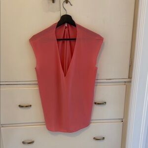 Rachel Zoe Asymmetrical Pink Blouse